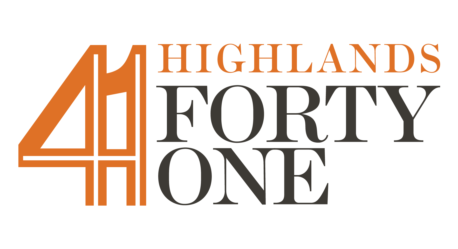 Highlands 41 Logo Black